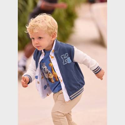 MAYORAL Суичер трико без качулка син цвят за бебе момче Mayoral