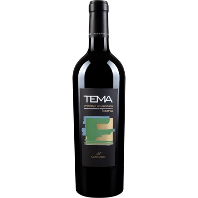 Cantolio Primitivo Di Manduria ‘TEMA‘ Riserva DOP 2017 15% 0,75 l (holá láhev)
