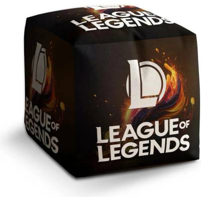 Sablio Taburet Cube League of Legends Abstract - 60x60x60 cm