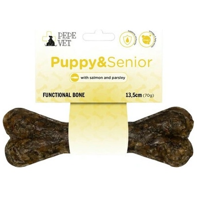 PAKA ZWIERZAKA PEPE Vet Funkčná kosť Puppy&Senior 13,5 cm 70 g pre šteniatka a seniorov