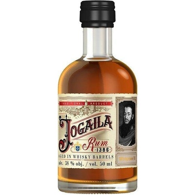 Jogaila Black Rum 38% 0,05 l (holá láhev)