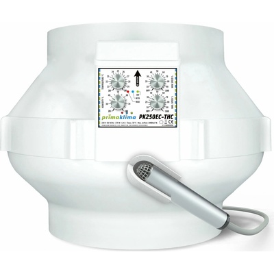 Prima Klima PK250EC-THC 250 mm 1450 m3/h EC motor s regulací teploty a vlhkosti