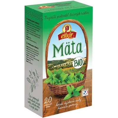 Agrokarpaty Bio Mäta pieporná bylinný čaj čistý prír. produkt 20 x 2 g