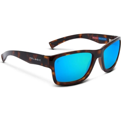 PELAGIC Слънчеви очила PELAGIC BALLYHOO - POLARIZED MINERAL GLASS: Tortoise/ Blue Glass