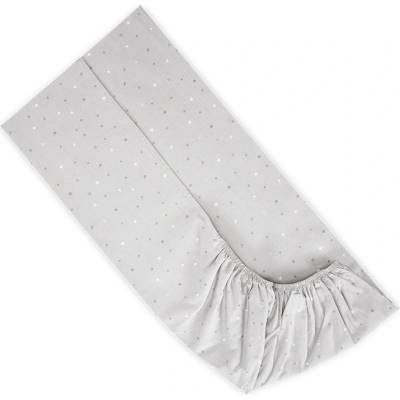 Lorelli Чаршаф с ластик Lorelli - Небе, 60 x 120 x 15 cm, Сив (20051312602)