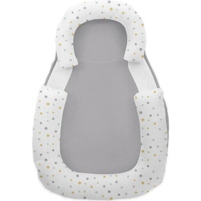 KikkaBoo Polohovacia podložka Dots Grey