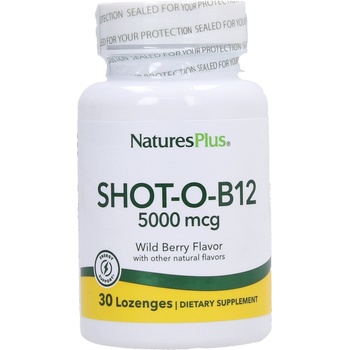 Shot-O-B12 Lozenges - Cherry Burst - 30 таблетки за смучене
