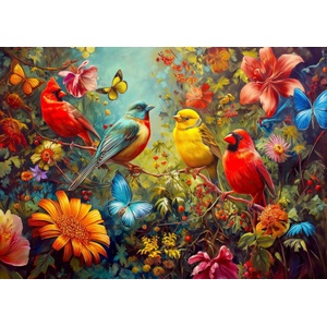 Enjoy - Puzzle Chirps and Flutters - 1 000 piese