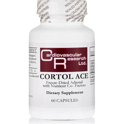 Ecological Formulas Лиофилизирана надбъбречна жлеза с хранителни ко-фактори 60 капсули | Ecological Formulas (03504 EF)