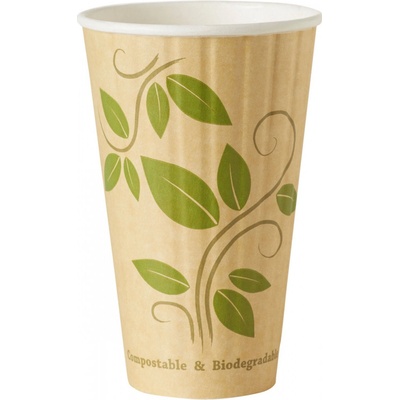DUNI Pohár papier bioplast 47 cl eco hot drink