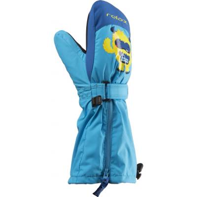 Relax puzzyto dětské lyžařské rukavice RR17H modré
