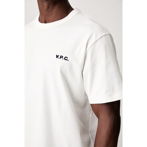 APC A. P. C. тениска мъжка от памук t-shirt boxy petit vpc (COHBQ.H26391) - answear - 254,06 лв