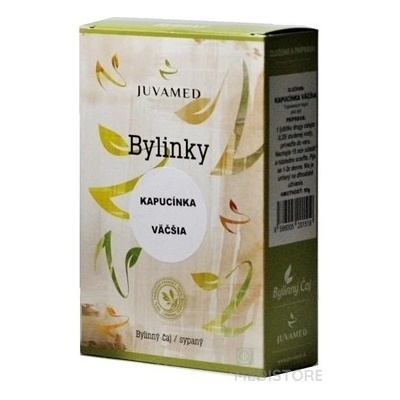 JUVAMED KAPUCÍNKA VÄČŠIA PLOD CELÝ bylinný čaj sypaný 50 g