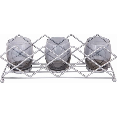 Eurolamp Svietnik 33x10x11 cm lesklý chróm 752-24027