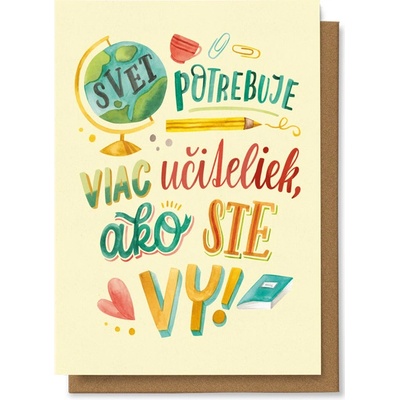 Chaukiss Svet potrebuje viac učiteliek ako ste vy!