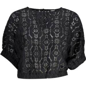 DESIGUAL Дамска тениска с къс ръкав desigual, Цвят Черен (23swbw01_nero_2000)