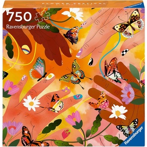 Ravensburger Пъзел Ravensburger от 750 части - Празник на цветята (12001200)