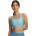 Under Armour Women's Crossback Medium Impact Sports Bra - Blue Haze