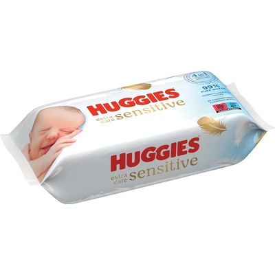 Huggies Pure vlhčené ubrousky 56 ks
