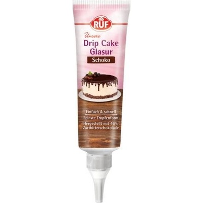 RUF Drip Cake Glaze čokoláda veganské 125 g