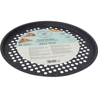 Meyerhoff Forma pizza nepriľnavá mramor perforovaná 32 cm