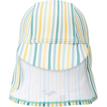 Little Dutch Бебешка шапка с протектор за врата Little Dutch - Stripes Multi Colour, размер 2, 1-2 г (CL25038858)