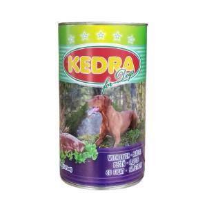  Консерва за куче Kedra1.240кг с вкус на дроб
