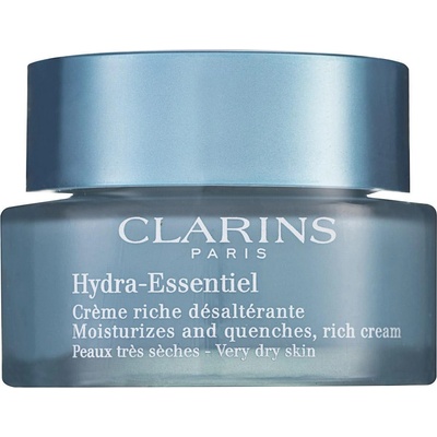 Clarins Hydra-Essentiel Moisturizes and Quenches Rich Cream Хидратиращ крем за много суха кожа без опаковка 50 ml
