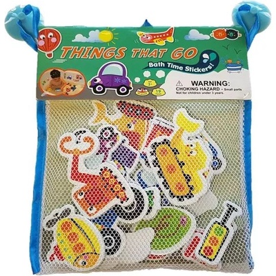 Kensho Бъди и Барни: Залепяне на плочки! , играчка за баня - Превозни средства (bb088)