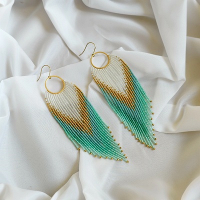 JANSKA DESIGN Náušnice NAUBO35