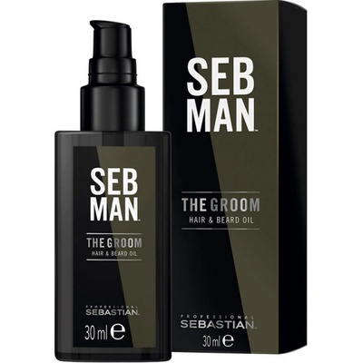 Sebastian Professional Sebman The Groom olej na fúzy a bradu 30 ml