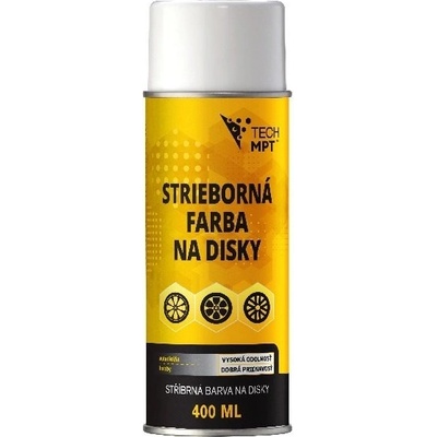 POLYMPT MPT TECH™ farba na disky 400 ml strieborná