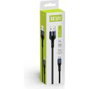 ColorWay CW-CBUM045-BK USB MicroUSB (nylon), 2.4A, 1m, černý