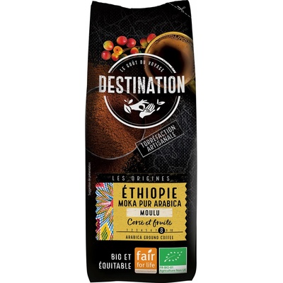 Destination Francie mletá pražená Etiopie bio 250 g