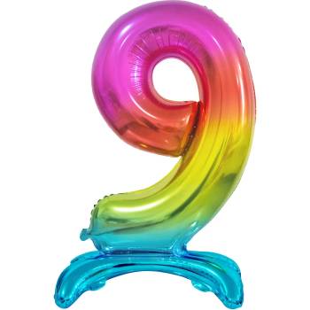 Image 1 of Godan Свободностоящ балон от фолио 9 дъга 74см