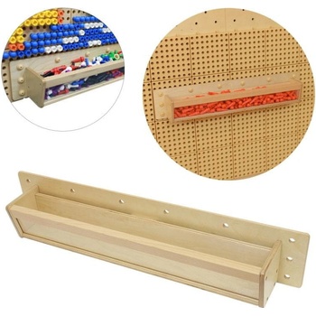 Masterkidz polica Transparentná stena 80 cm - Science and Creative Board STEM