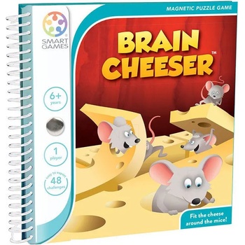 SmartGames Детска игра Smart Games - Brain Cheeser, издание за път (SGT250)