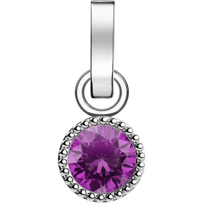Rosefield висулка сребрист цвят Birthstone февруари цвят Rosefield | Lilav | ЖЕНИ | ЕДИН РАЗМЕР