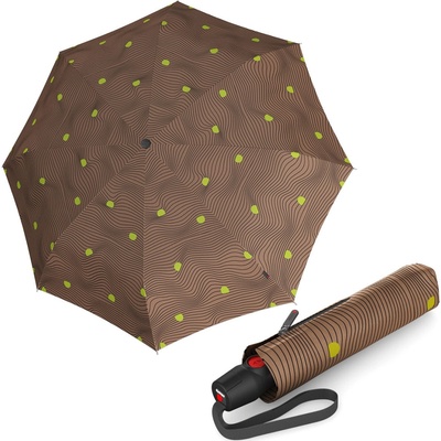 Knirps T.200 Medium Duomatic Meditate Taupe dámský plně automatický deštník