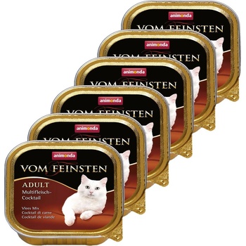 Animonda Vom Feinsten Adult Cats - пилешки черен дроб 6 x 100 г