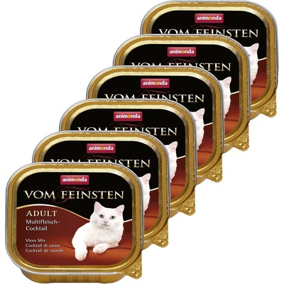 Animonda Vom Feinsten Adult Cats - пилешки черен дроб 6 x 100 г