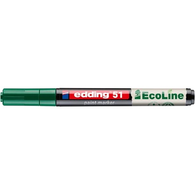 edding Лаков маркер, 1-2 мм, edding "51", зелен 4-51-004 (4-51-004)
