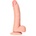 RealRock Curved Realistic Dildo Balls Suction Cup 8" 20, 5cm Flesh