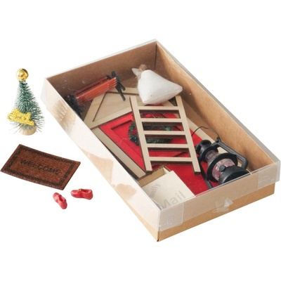 Boltze Home Skřítkové dveře DIY nástěnná dekorace 17 cm