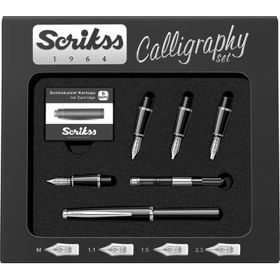 Scrikss Calligraphy kaligrafická sada LP-SC375002 – Zboží Dáma