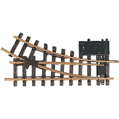 LGB 12050 koľaj G výhybka elektrická pravá 300 mm 30 ° 645 mm 1 ks