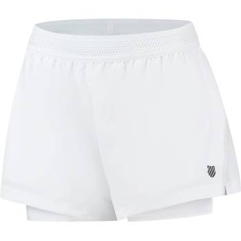 K Swiss Къси панталони K Swiss Women's Performance Tennis Shorts - White
