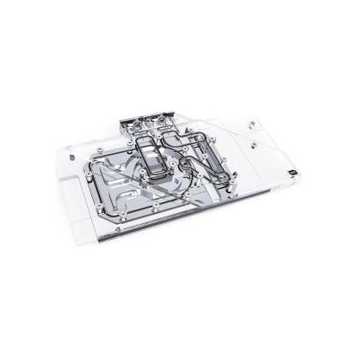 Alphacool Воден блок за видео карта alphacool eisblock aurora acryl gpx-a, radeon rx 6800/6800xt, strix/tuf with backplate, прозрачен, ac-1021160