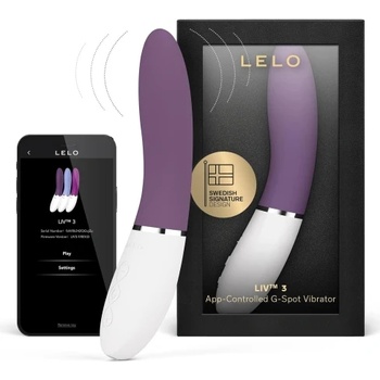 LELO Презаредим G-spot вибратор с App Lelo Liv 3 лилав