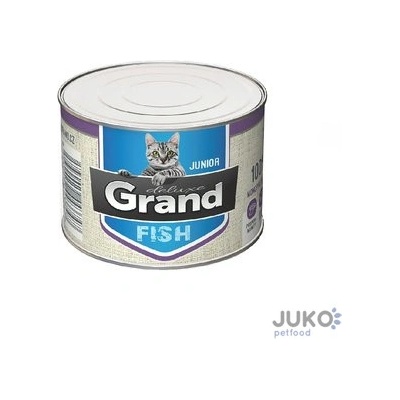 Grand Deluxe 100% RYBÍ pro kočku Junior 180 g
